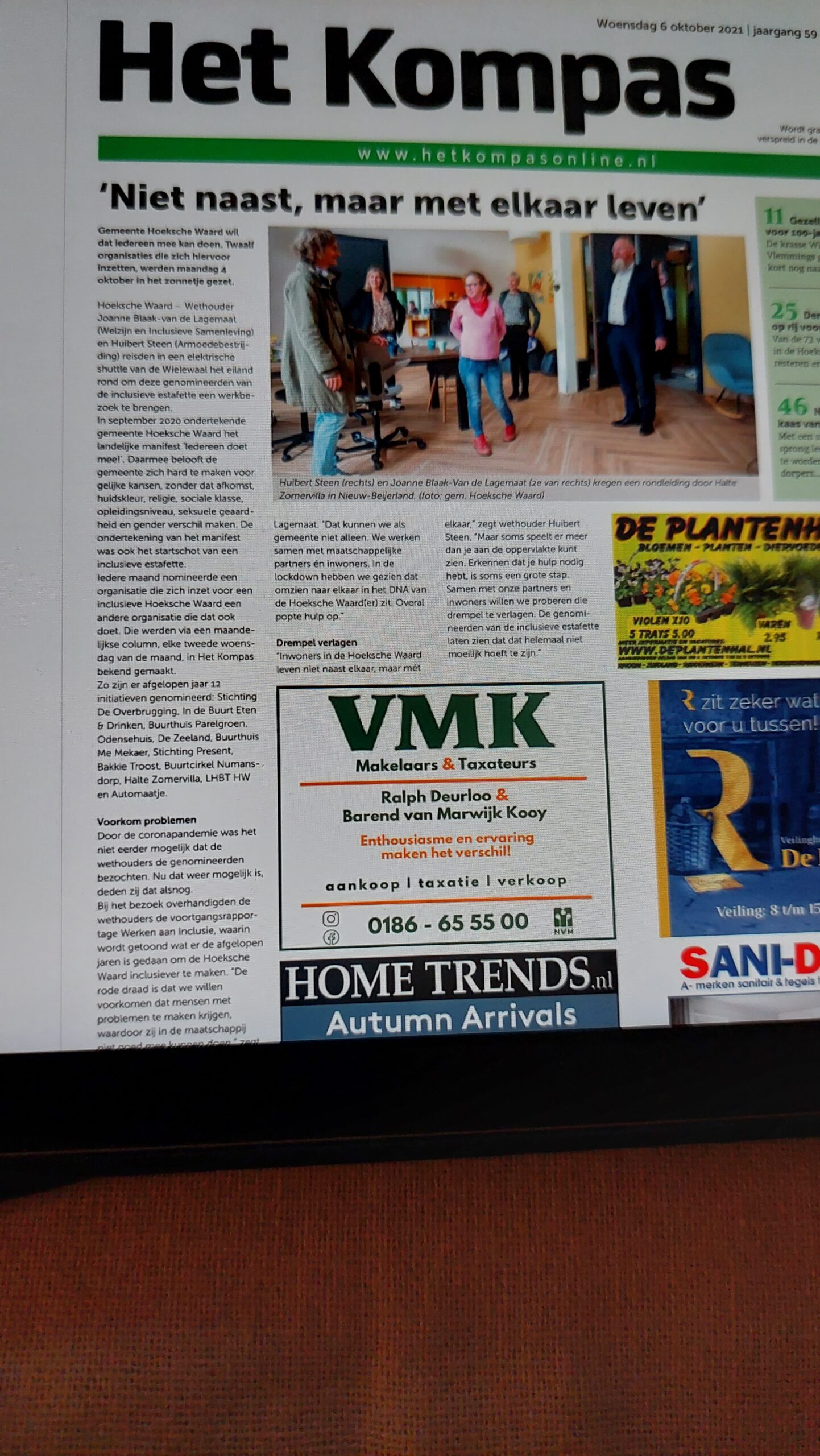 krantenartikel inclusievevsamenleving
